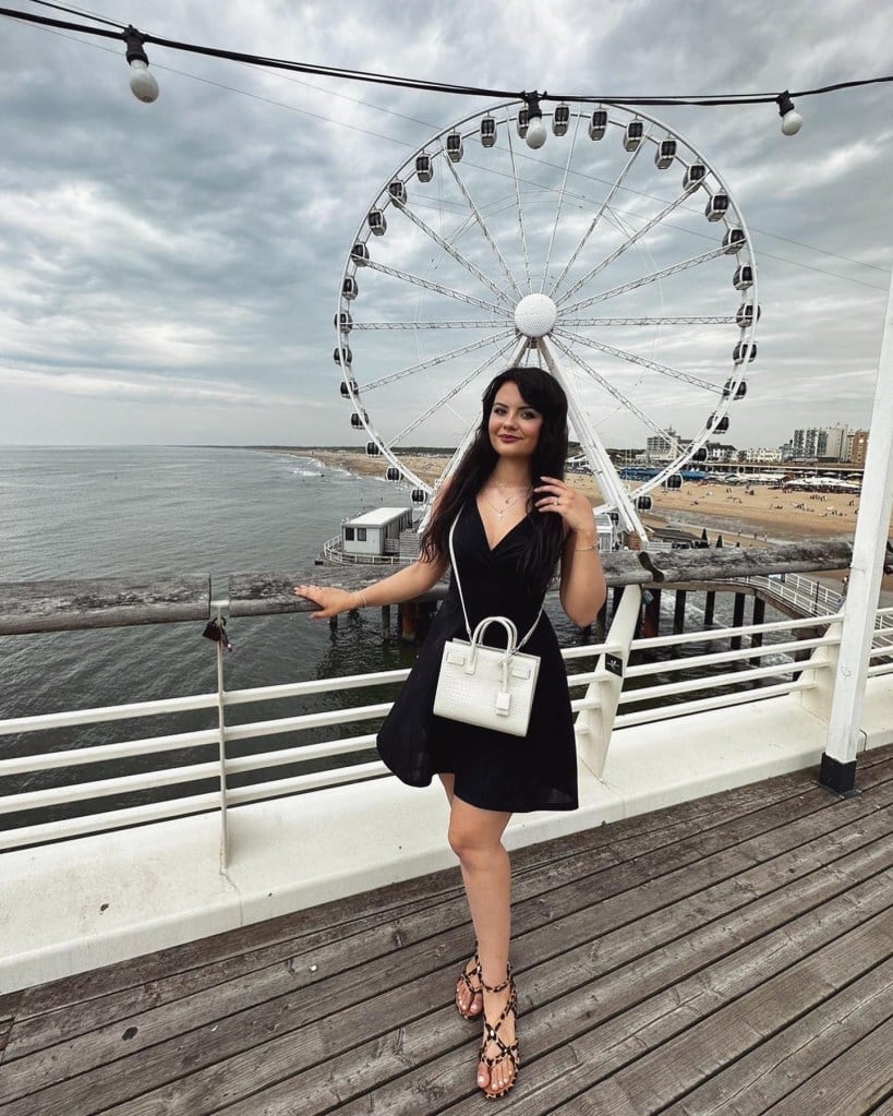 Black Fit-and-Flare Mini Dress with Leopard Heels Black Fit-and-Flare Mini Dress with Leopard Heels — Elegant Feminine Outfits