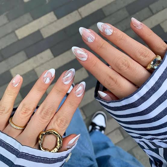 Short Oval Milky Pale Yellow Nails — Gel Nails Colors