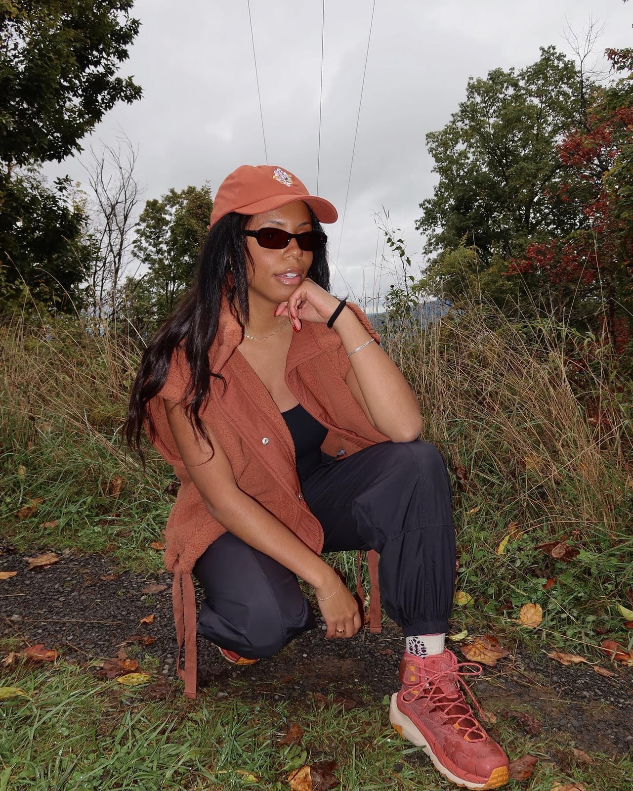 Gorpcore Inspired Outdoor Outfit With Utility Vest