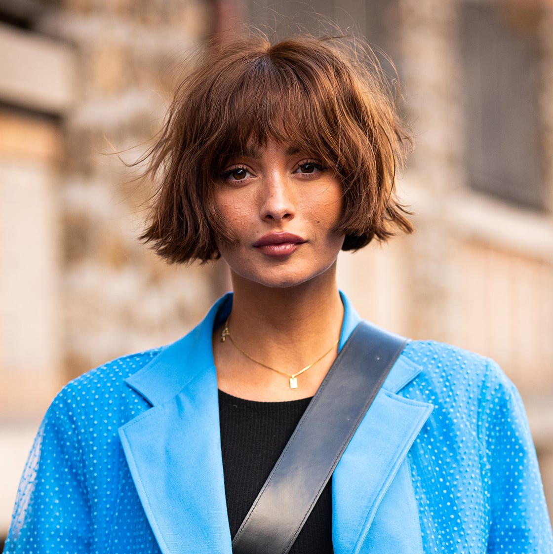Collarbone Bob With Textured Waves — Pixie Bob