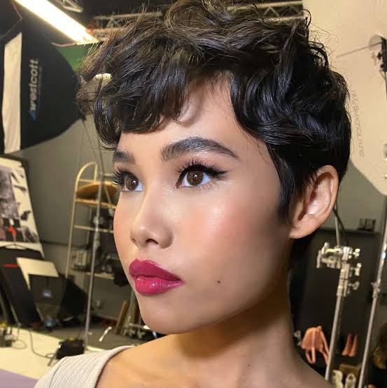 Tousled Dark Brown Pixie With Face-Framing Fringe — Pixie Hairstyles