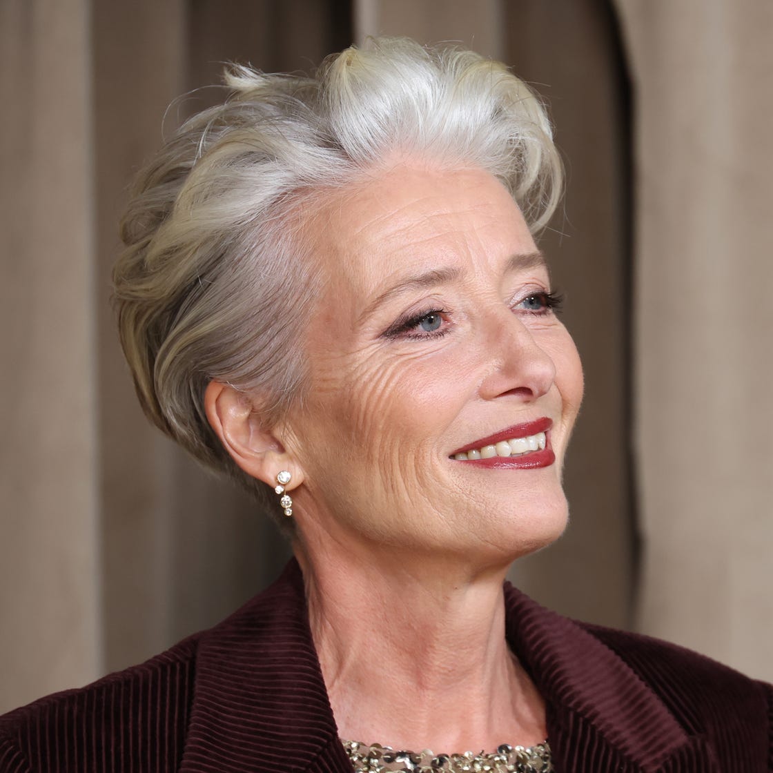 Elegant Gray Pixie With Soft Volume — Pixie Hairstyles