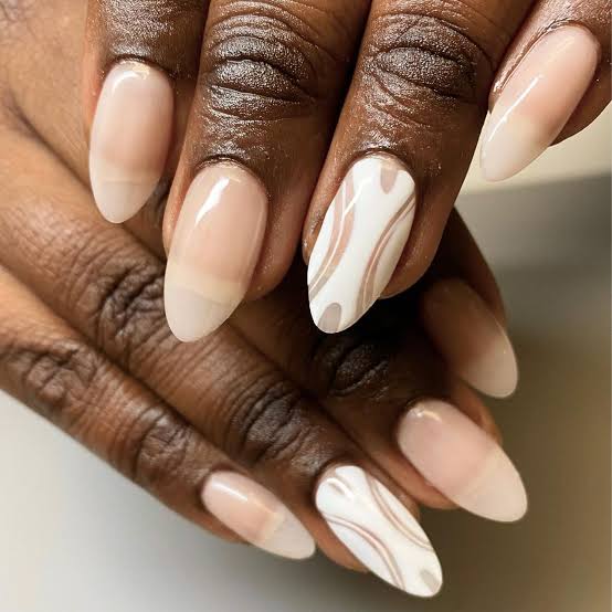 Flawless Sheer Nude Pink Short Almond Nails — Russian Manicure Inspiration