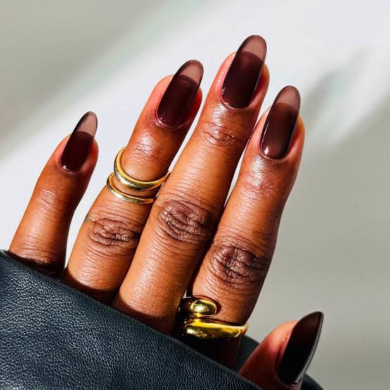 Glossy Sheer Nude Short Almond Nails, Creating A Seamless Look — Russian Manicure Inspiration