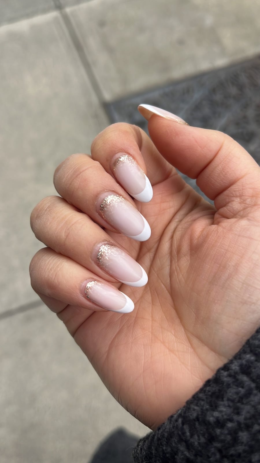 Minimalist Pastel Line Art Short Almond Nails — Russian Manicure Inspiration