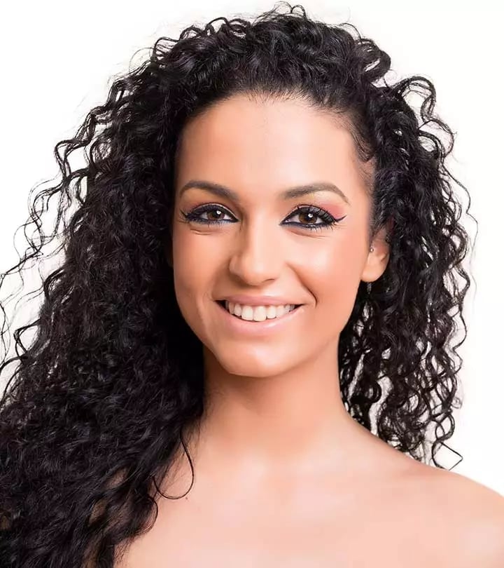 Mid-Back Defined Curls With Natural Shine — Simple 3b Hair