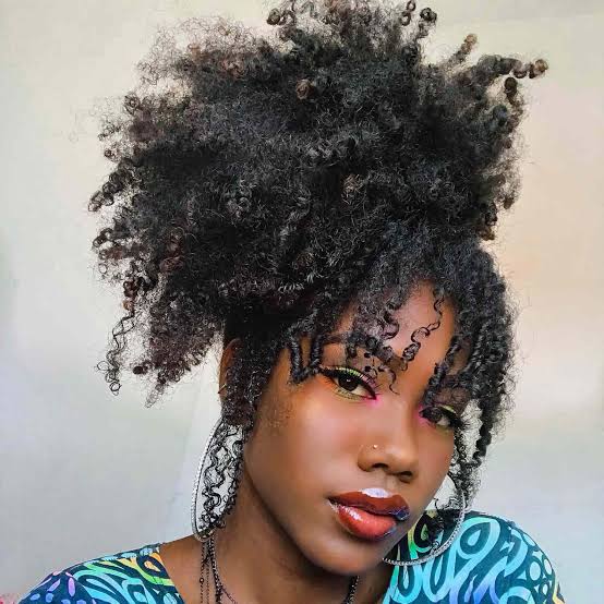 Collarbone Blowout With Curtain Bangs Collarbone Blowout With Curtain Bangs — Simple 4b Hairstyles