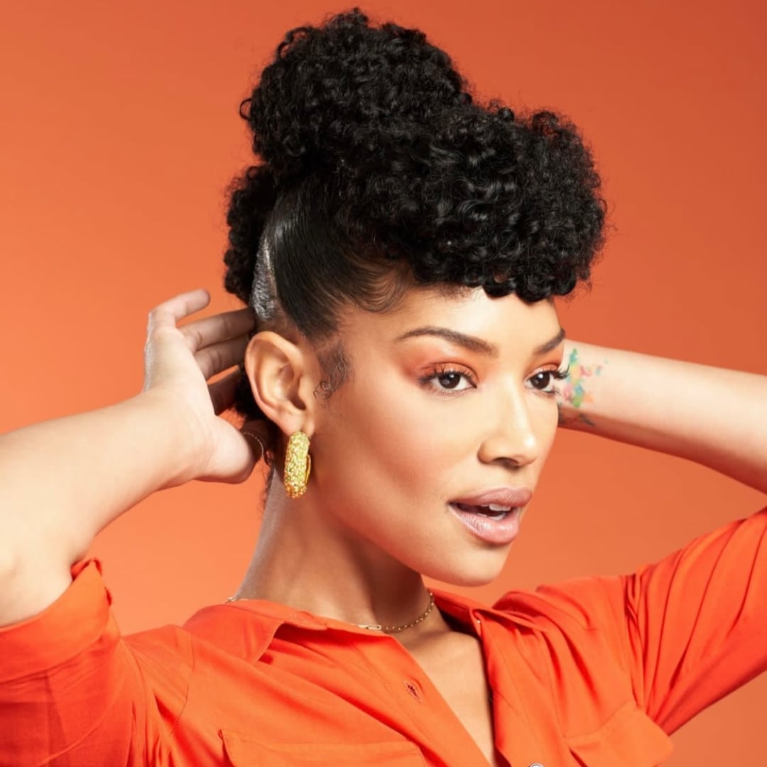 Shoulder-Length Defined Curly Hair Shoulder-Length Defined Curly Hair — Simple 4b Hairstyles