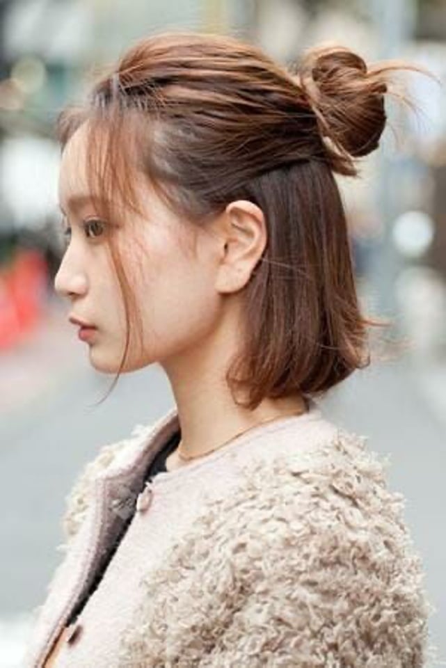 Shoulder Length Bob With Face-Framing Layers Shoulder Length Bob With Face-Framing Layers — Simple Asian Haircuts