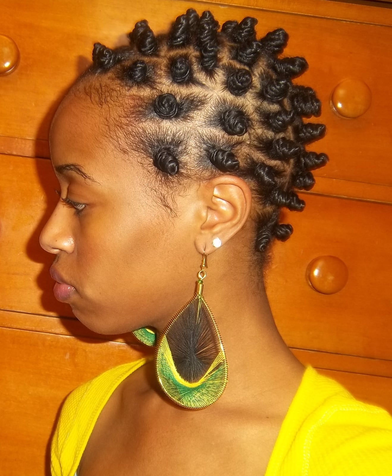 Full Head Bantu Knots — Simple Bantu Knots Hairstyles