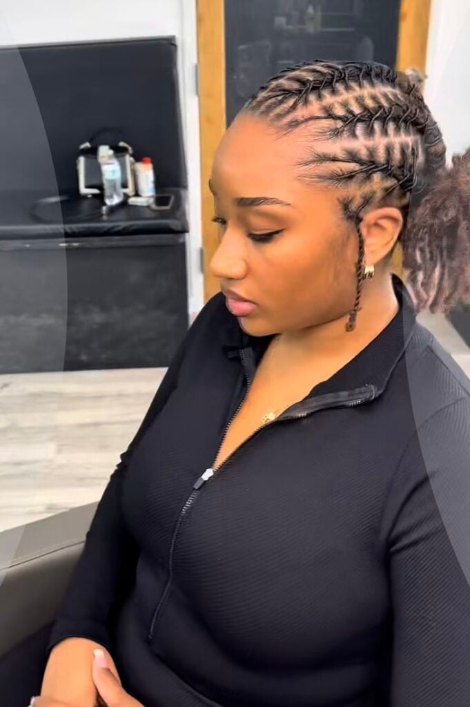Barrel Locs Ponytail With Brown Undertones Barrel Locs Ponytail With Brown Undertones — Simple Barrel Locs