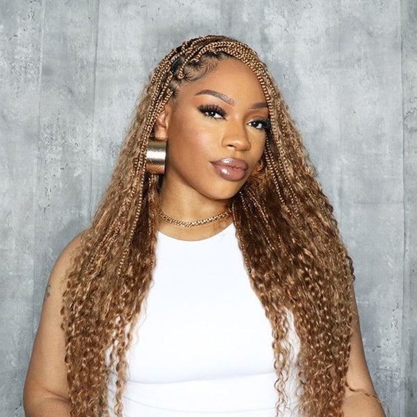 Long Ash Blonde Braided Crown Long Ash Blonde Braided Crown — Simple Blonde Braids