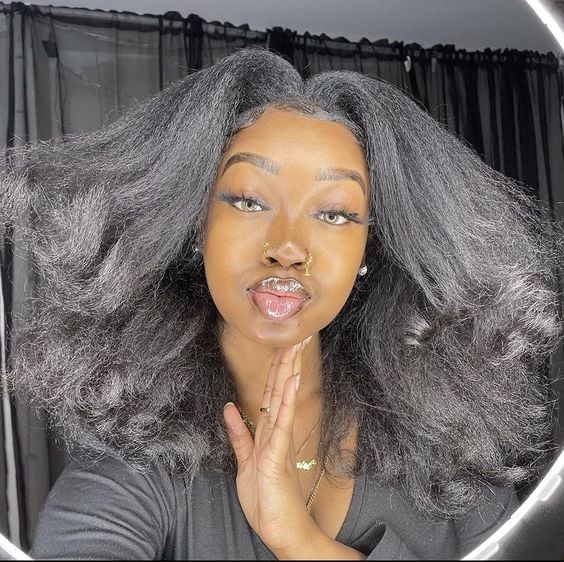 Mid-Back Voluminous Black Hair Blowout, Face-Framing Layers — Simple Blowout Hairstyles Black Women