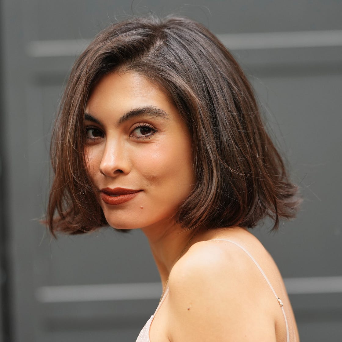 Collarbone Bob Soft Face Framing Layers — Simple Bob Haircuts