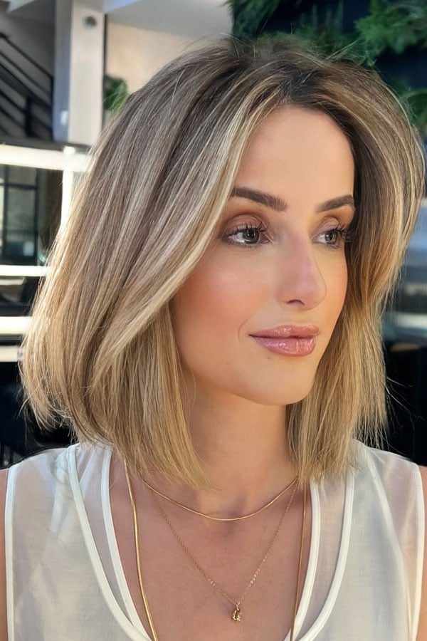 Layered Bob With Wispy Bangs — Simple Bob Haircuts