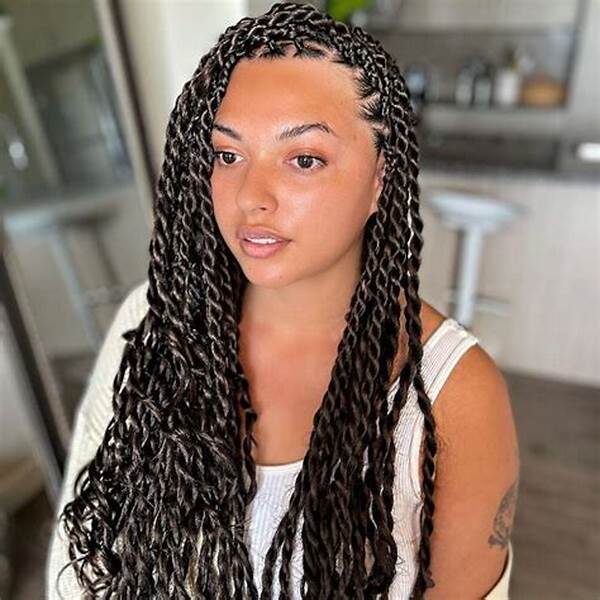 Medium Dark Brown Braids With Blonde Highlights Medium Dark Brown Braids With Blonde Highlights — Simple Boho Knotless Braids
