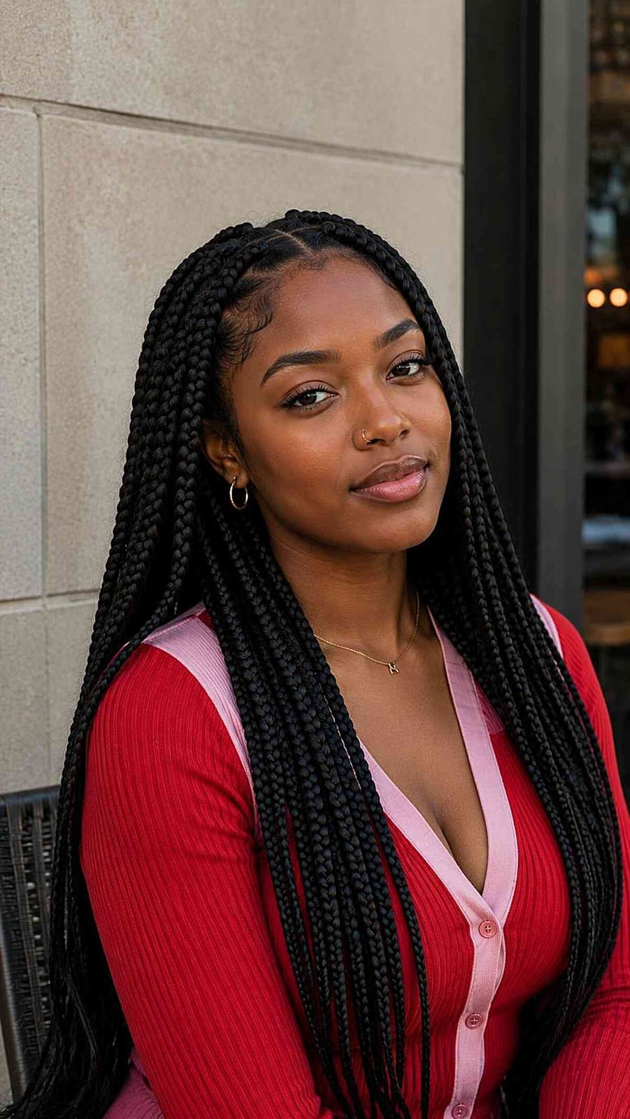 22 Ways to Slay Jumbo Box Braids Like a Queen
