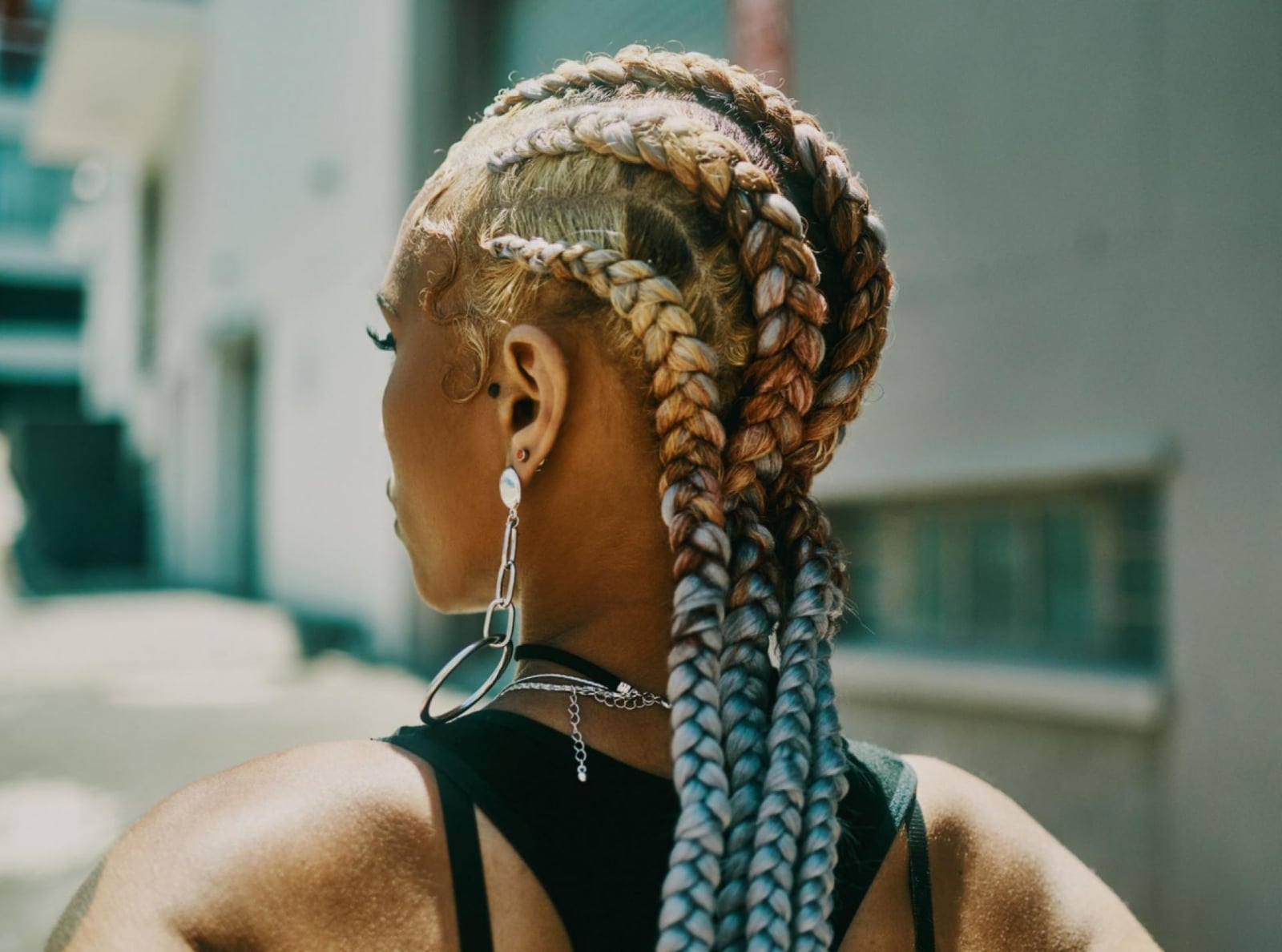 Medium Black Box Braids Medium Black Box Braids — Simple Braided Hairstyles Natural Hair