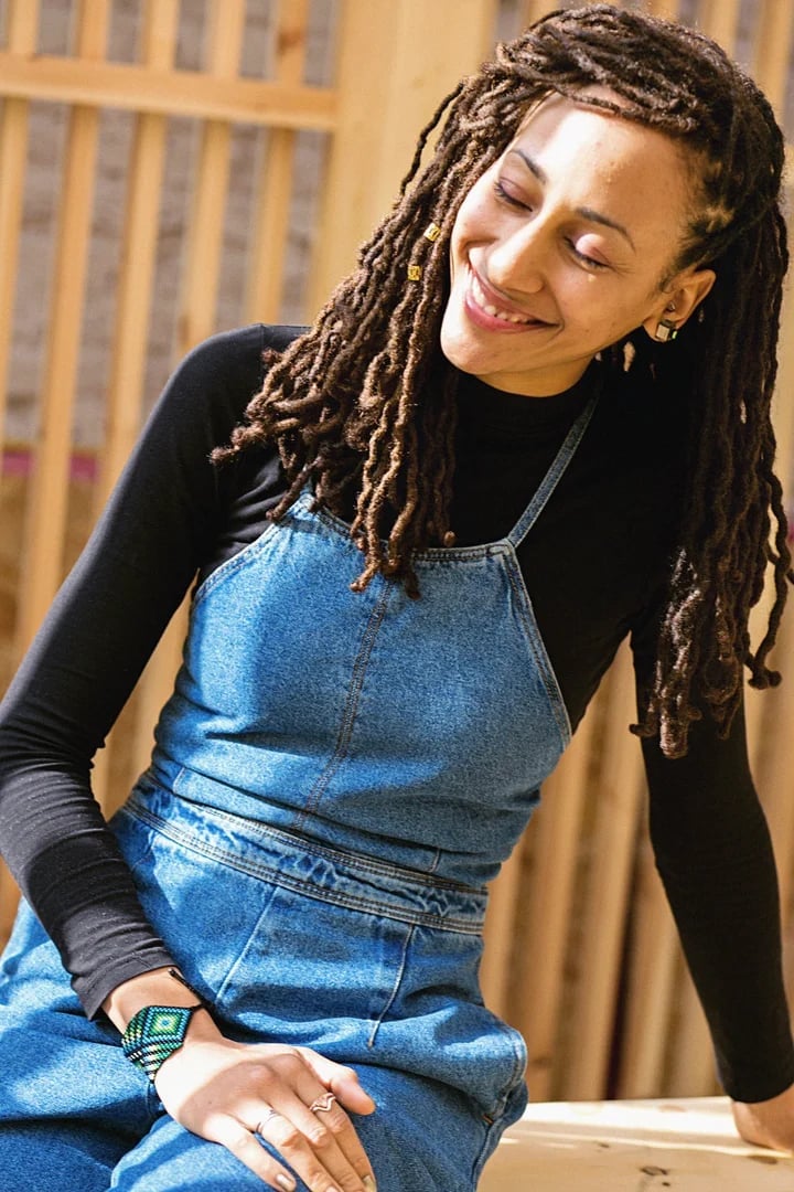 Long Mid-Back Dark Brown Locs With Braided Accents Long Mid-Back Dark Brown Locs With Braided Accents — Simple Braids Locs