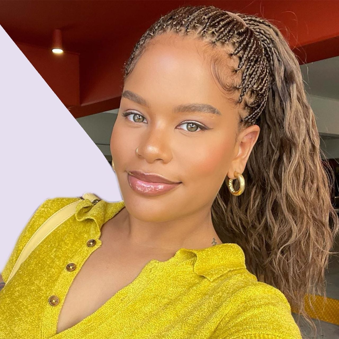 Mid Back Long Neat Box Braids — Simple Braids Styles