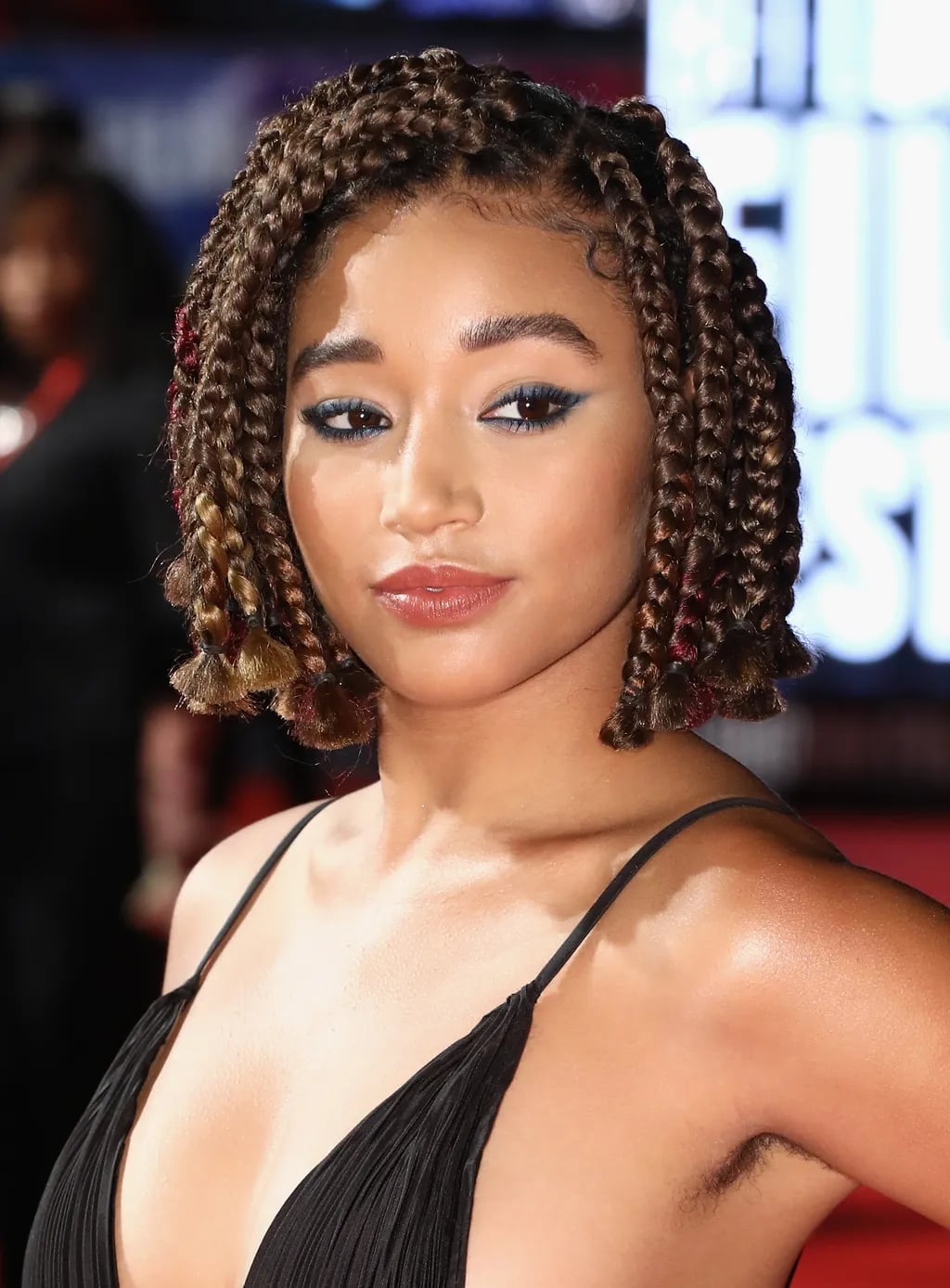 Chin Length Bob Braids With Curled Ends — Simple Braids Styles