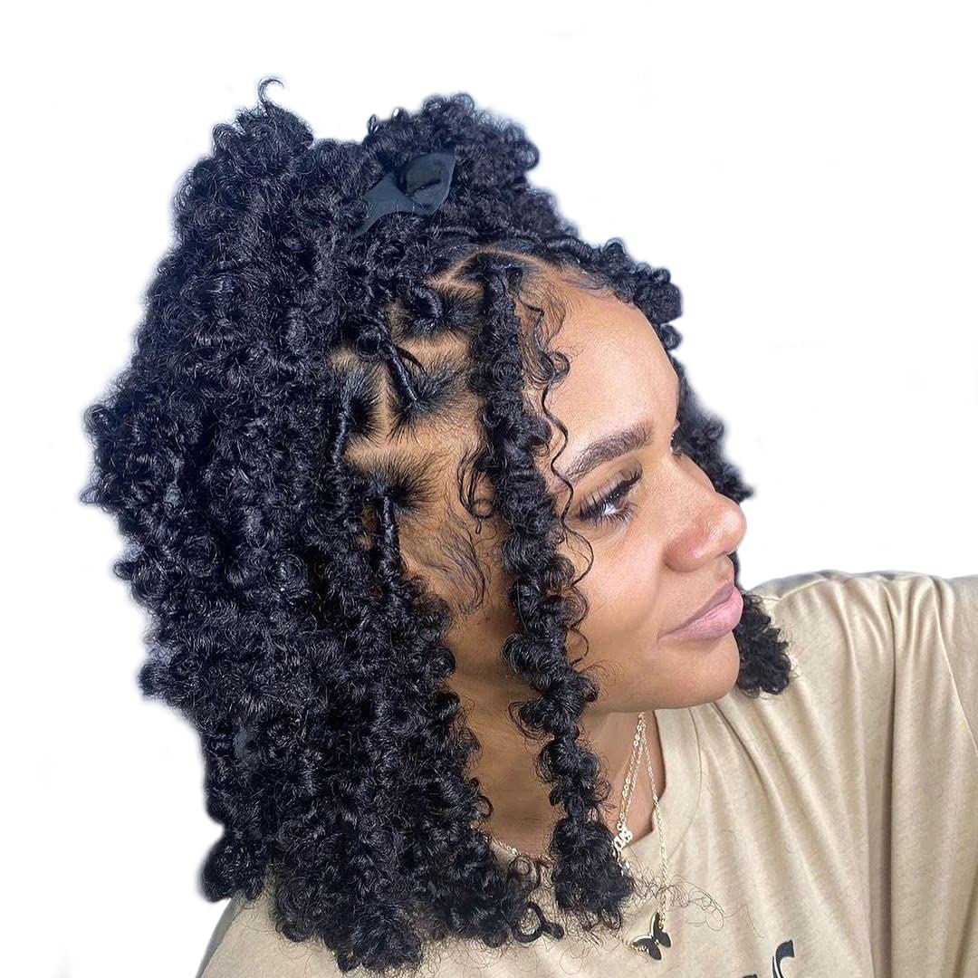 Collarbone Butterfly Locs Half-Up Style Collarbone Butterfly Locs Half-Up Style — Simple Butterfly Locs