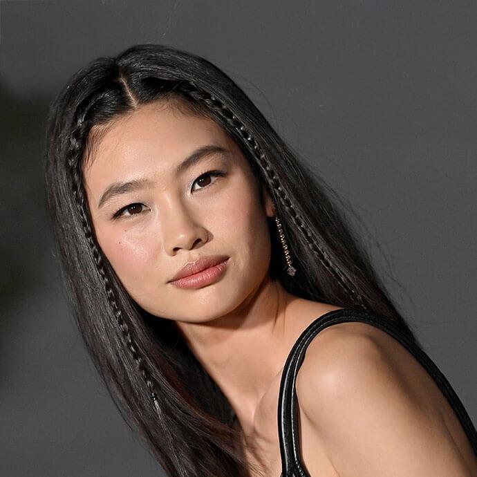 Long Dark Brown Hair With Braids — Simple Casual Hairstyles