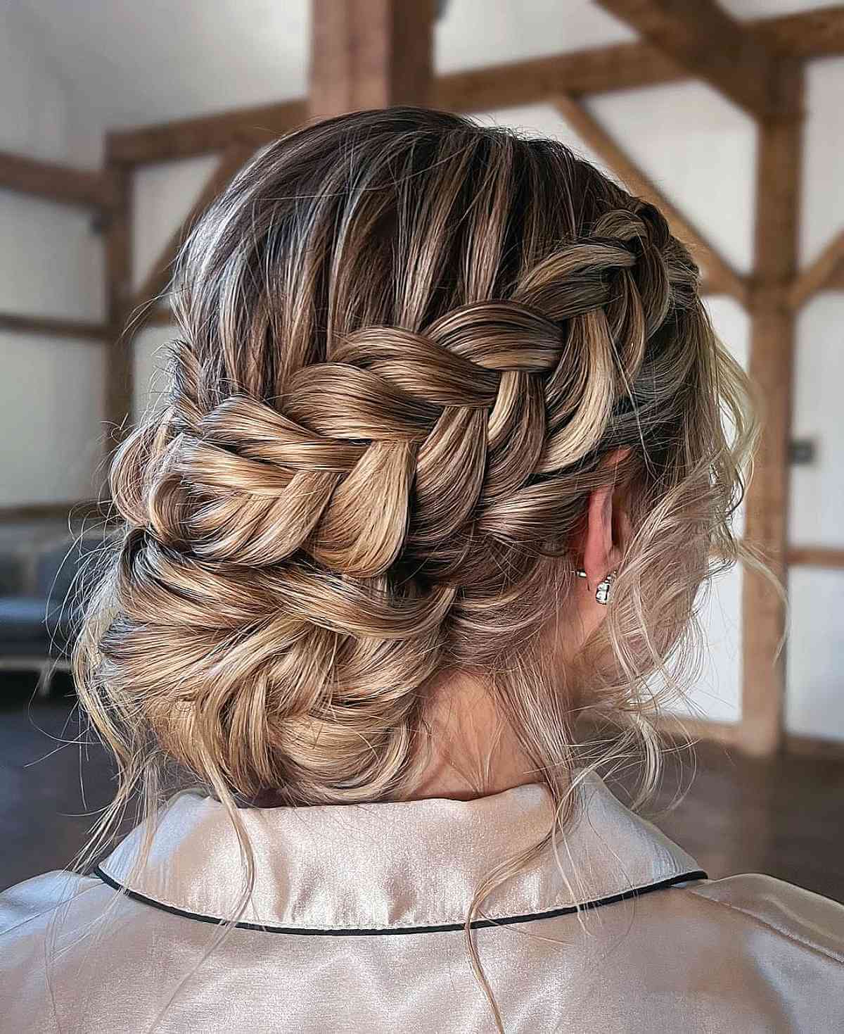 Ash Blonde Textured Low Bun Ash Blonde Textured Low Bun — Simple Casual Updo