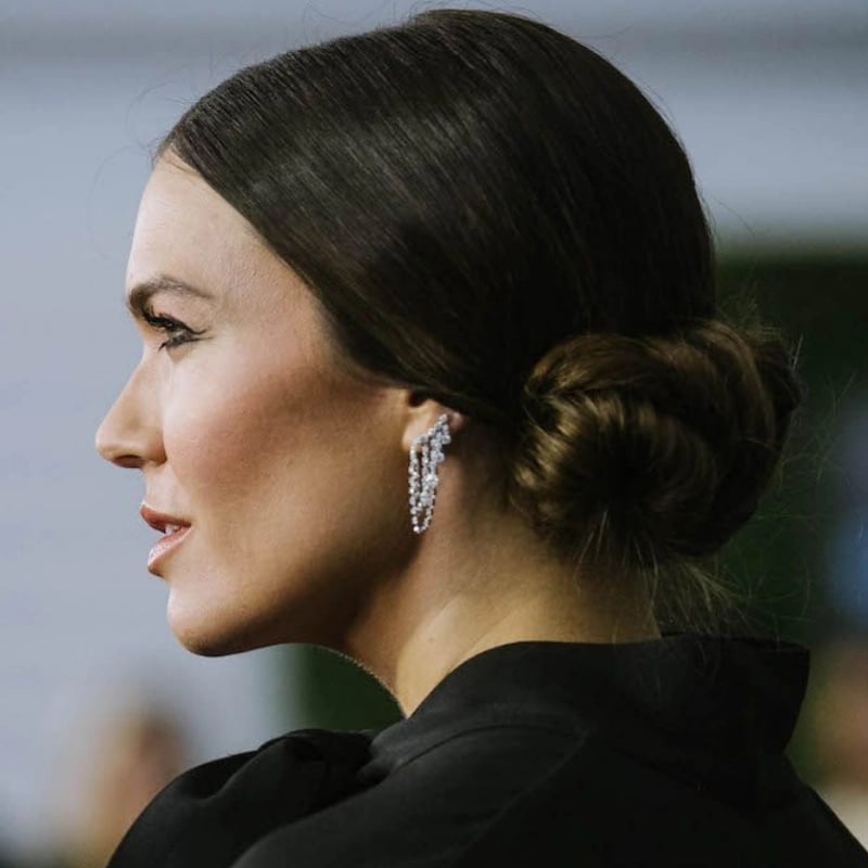 Dark Brown Classic Low Bun Dark Brown Classic Low Bun — Simple Casual Updo