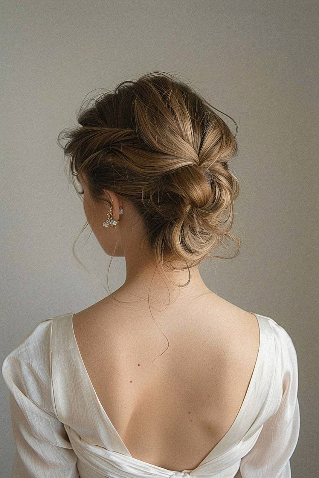 Honey Blonde Twisted Updo Honey Blonde Twisted Updo — Simple Casual Updo
