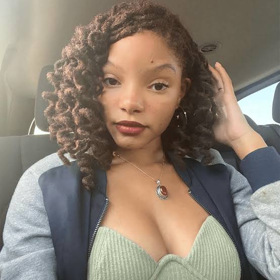Collarbone Locs with Defined Curls — Simple Color Locs