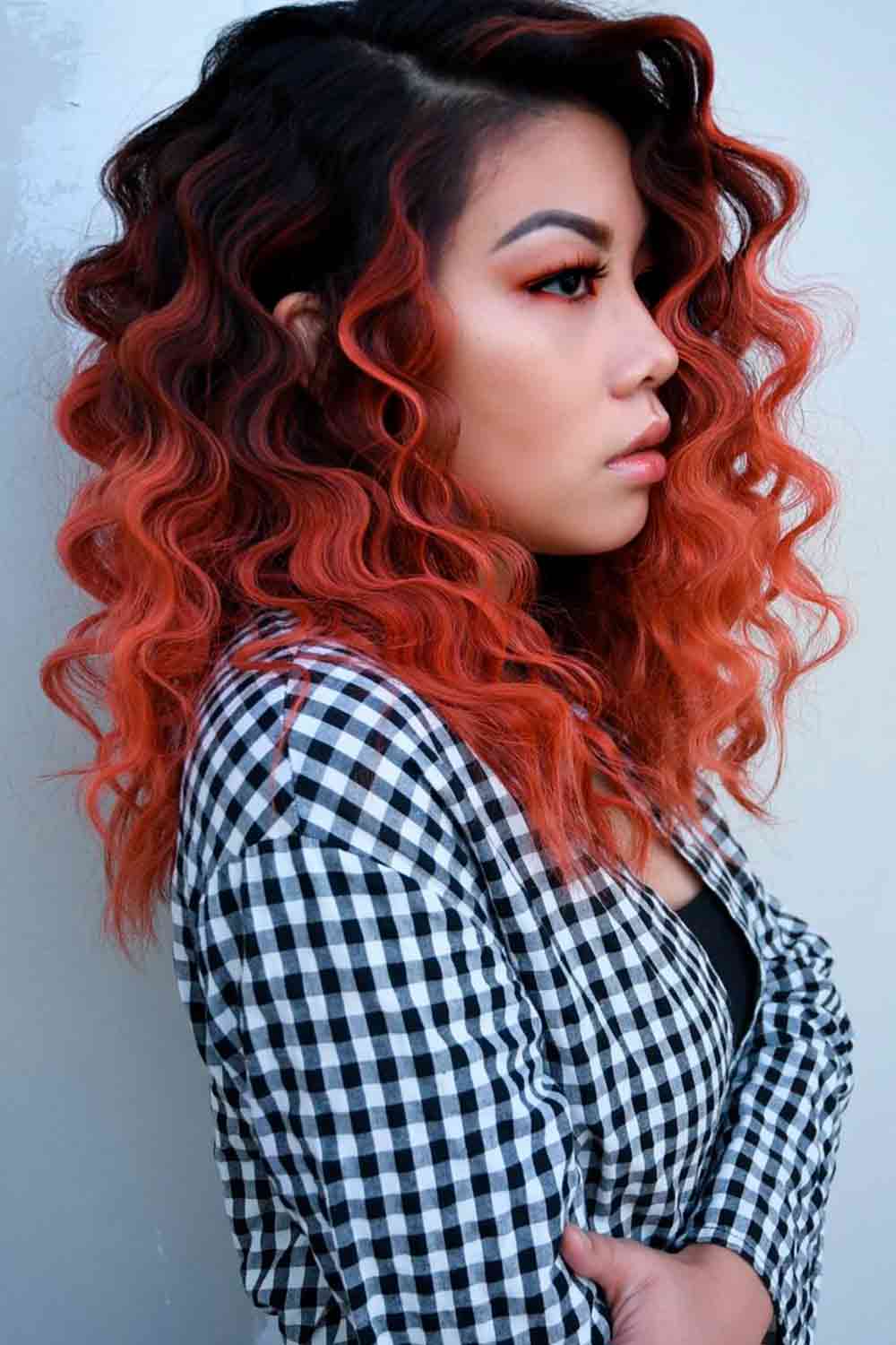 Collarbone Layers With Ombre Crimp — Simple Crimped Hairstyles