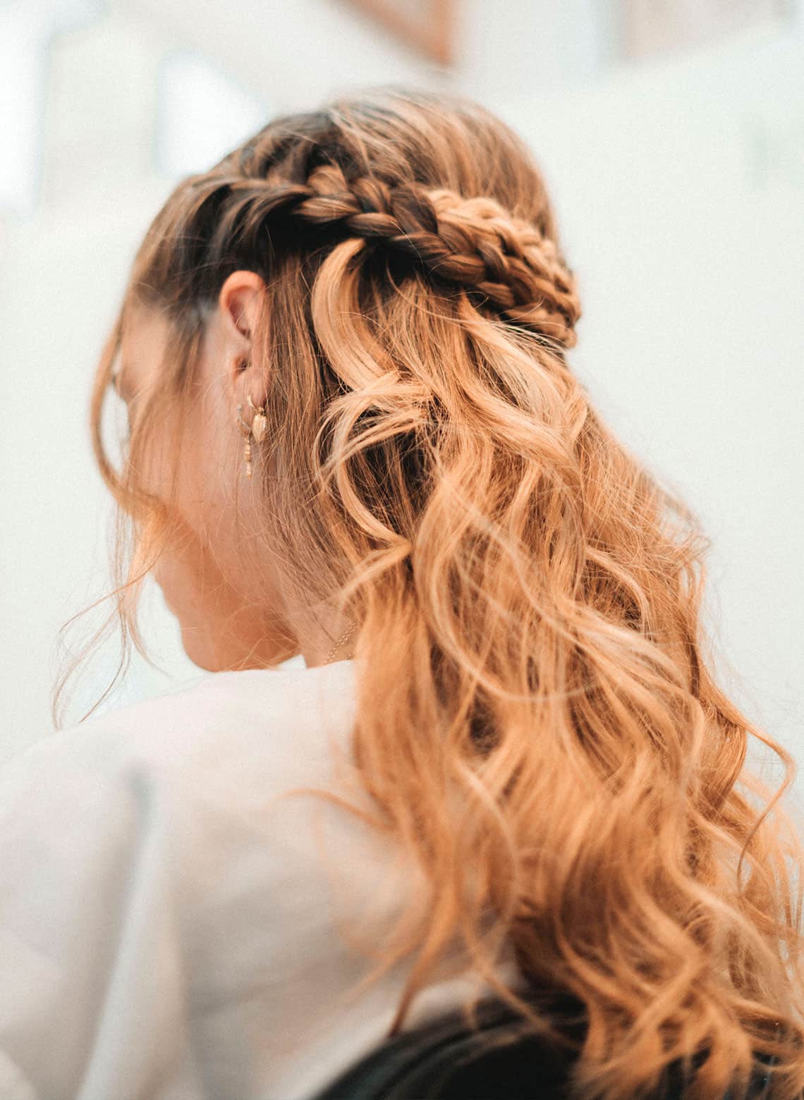 Mid-Back Black Box Braids With Defined Curly Ends — Simple Curls Braids