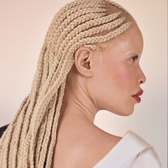 Mid-Back Platinum Blonde Box Braids Mid-Back Platinum Blonde Box Braids — Simple Feed in Braids Hairstyles
