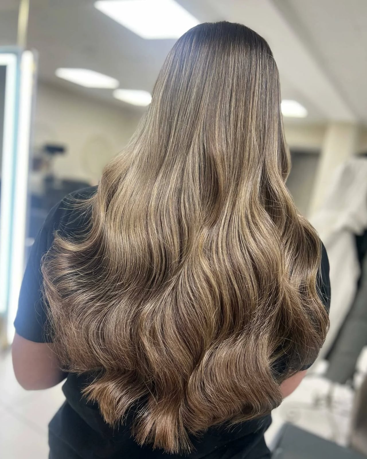 Mid-Back Ash Blonde With Balayage Mid-Back Ash Blonde With Balayage — Simple Hair Growth Tips
