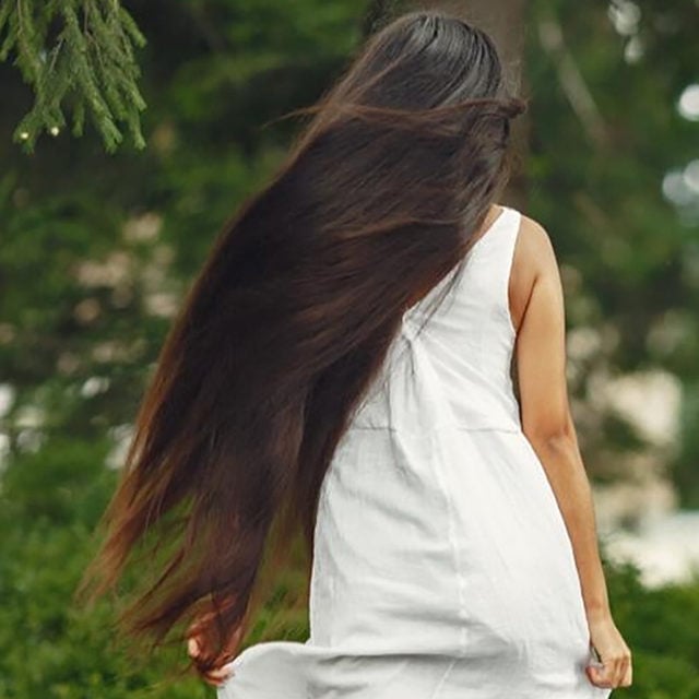 Very Long Mid-Back Dark Brown Hair, Middle Very Long Mid-Back Dark Brown Hair, Middle — Simple Hair Growth Tips