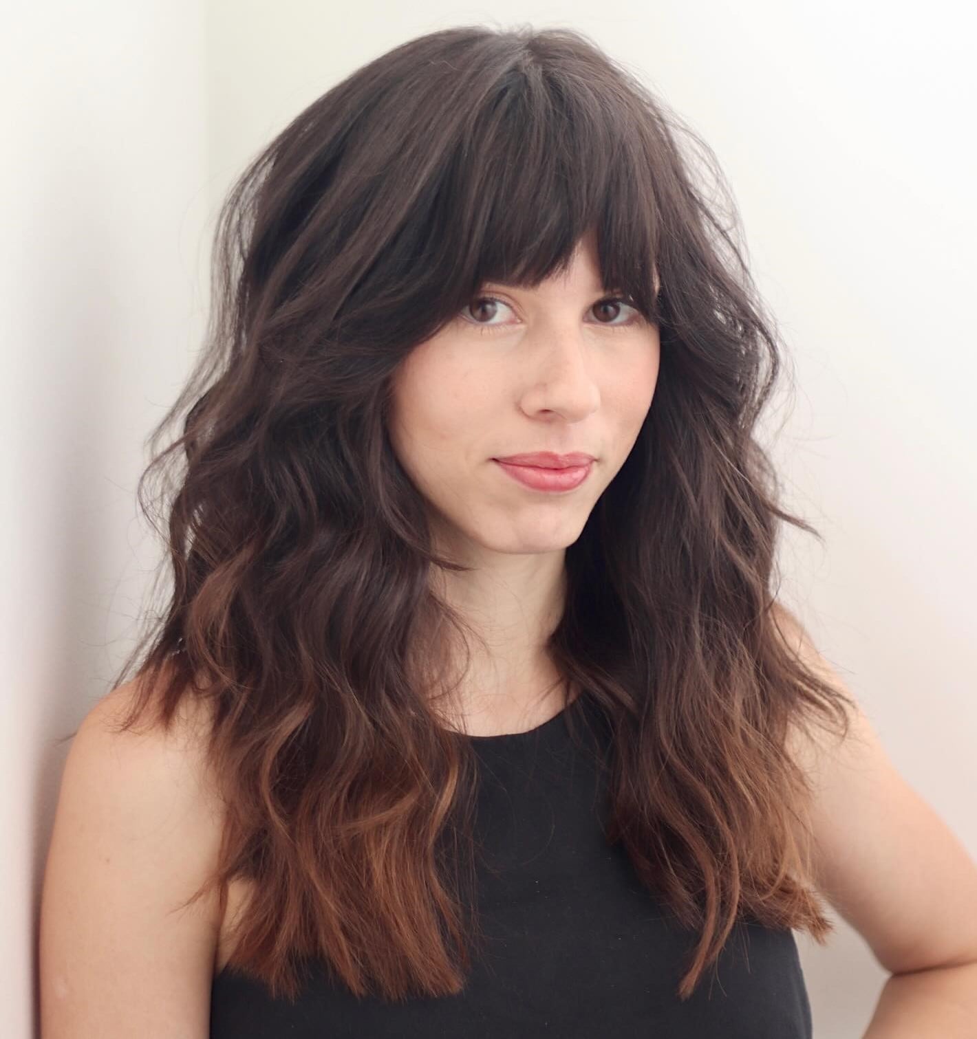 Collarbone Layers With Honey Blonde Dimension, Office-Safe Version — Simple Haircuts for Wavy Hair