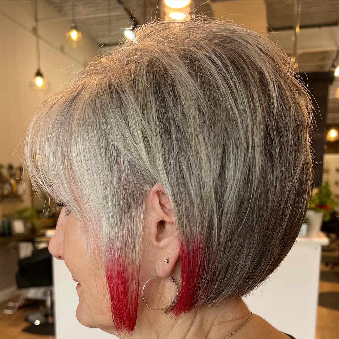 Textured Curly Pixie Bob With Tousled Effect Textured Curly Pixie Bob With Tousled Effect — Simple Hairstyles for Women over 50