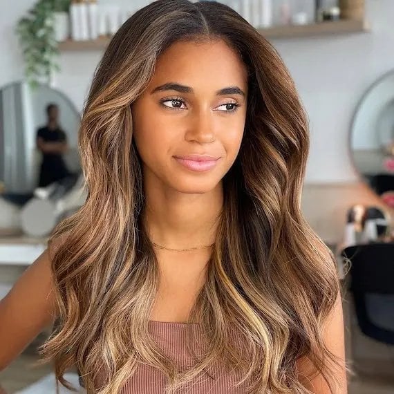 Shoulder Length Golden Blonde With Honey — Simple Honey Highlights