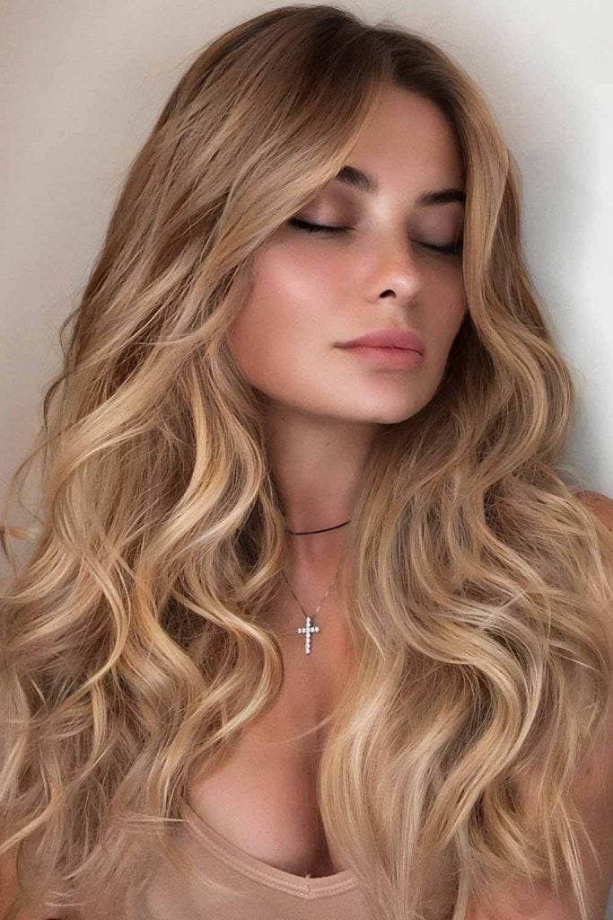 Honey Blonde With Sun-Kissed Dimension — Simple Honey Highlights