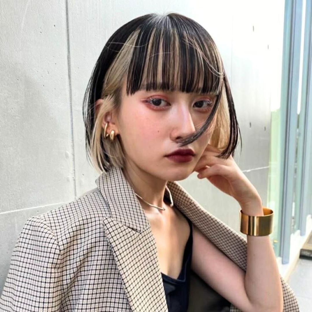 Modern Shag Two-Tone Color — Simple Japan Hairstyles