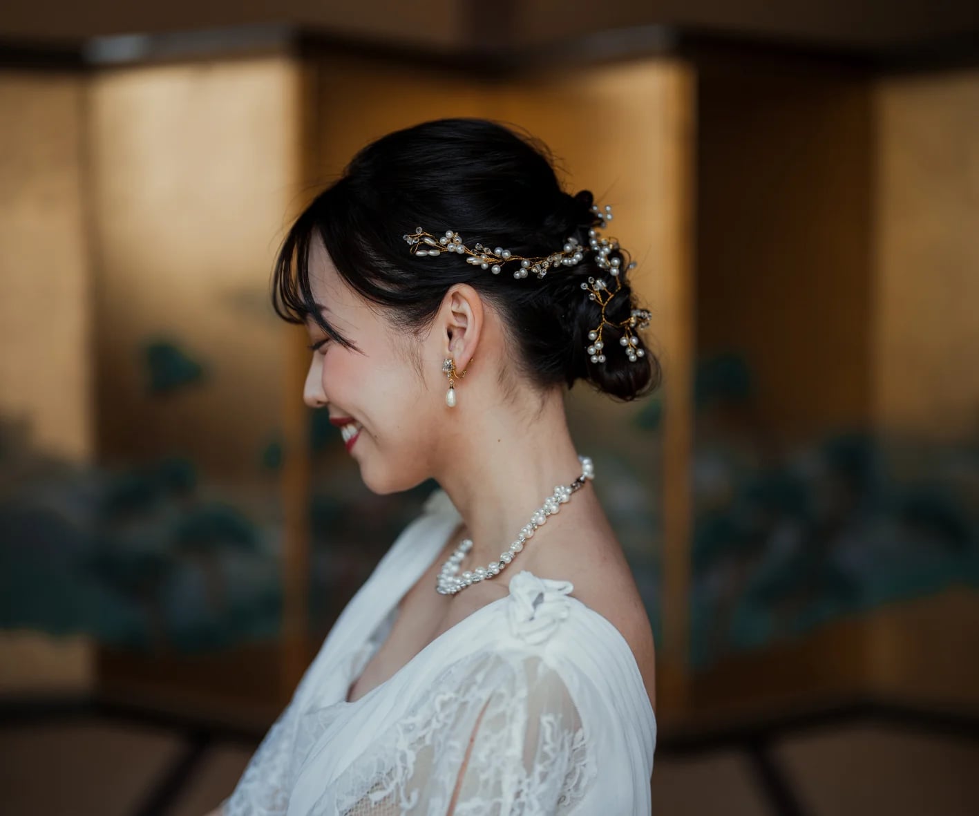 Long Dark Brown Low Bun with Hairpiece — Simple Japan Hairstyles
