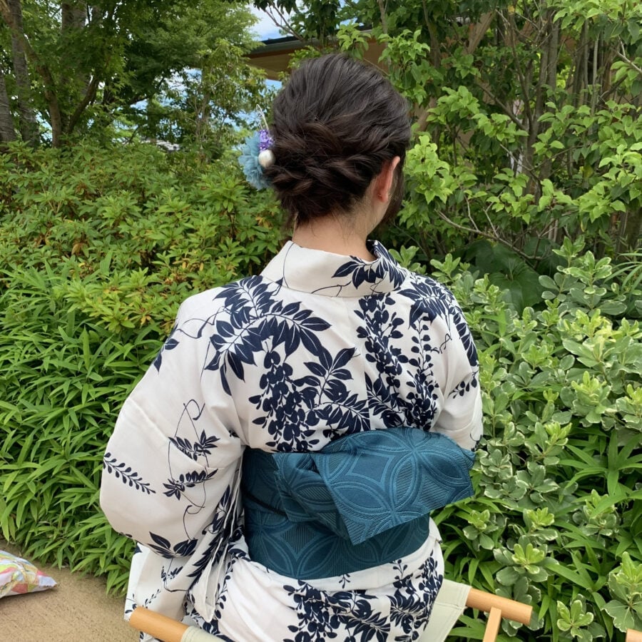 Intricate Braided Updo with Accessory — Simple Japanese Hairstyles