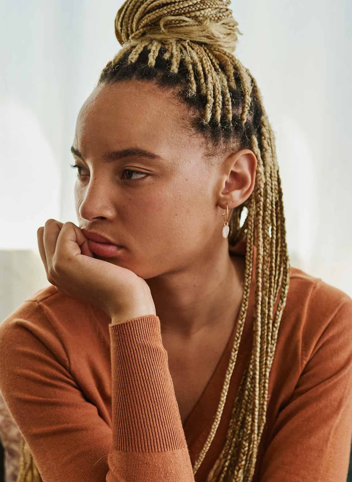 Blonde Knotless Braids High Bun Blonde Knotless Braids High Bun — Simple Knotless Hairstyles