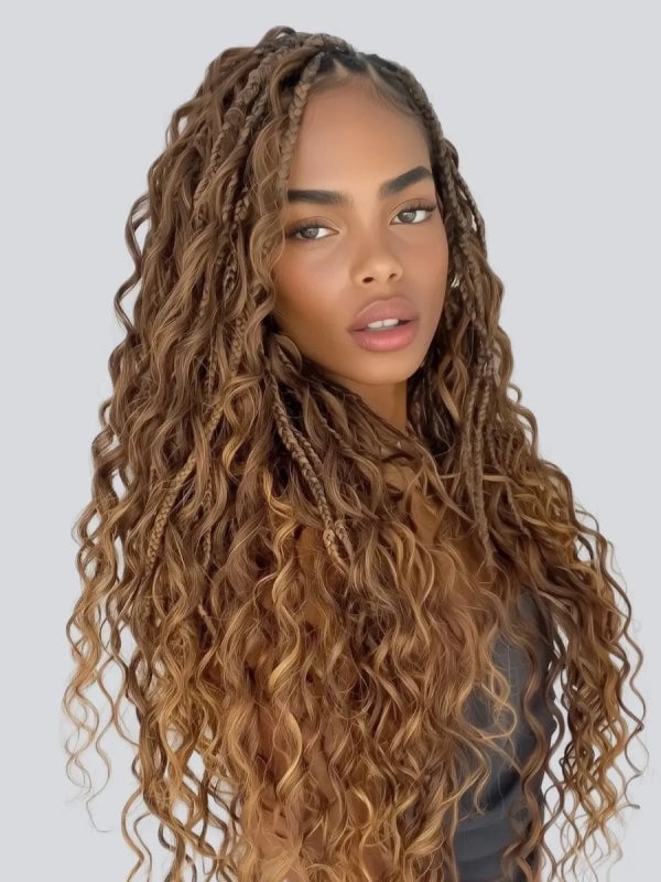 Shoulder Length Cornrows Into Braids Shoulder Length Cornrows Into Braids — Simple Knotless Hairstyles