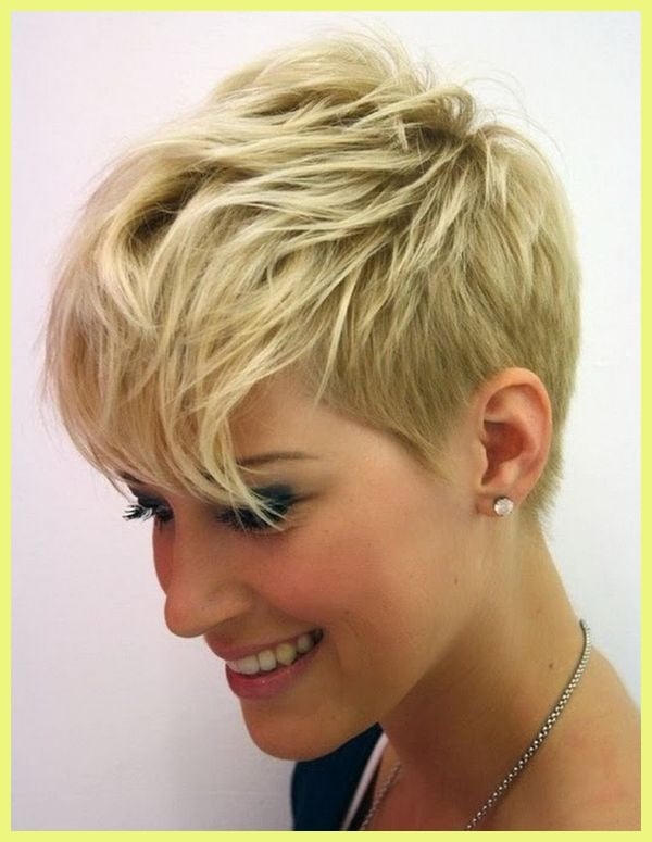 Ash Blonde Pixie With Textured Volume — Simple Lesbian Haircuts