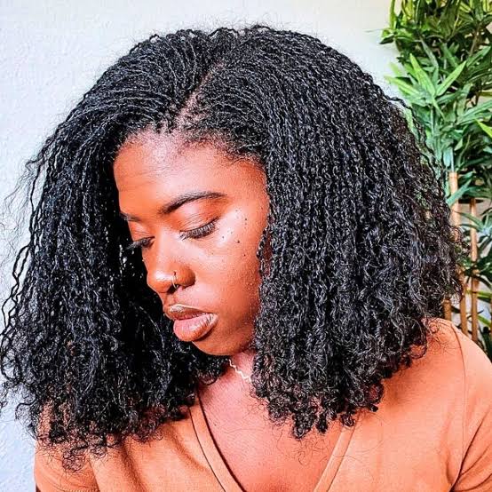 Collarbone Micro Locs with Defined Texture — Simple Locs Hair