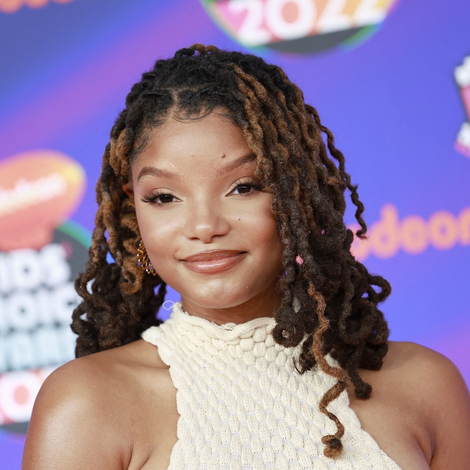 Mid-Back Locs Styled into Double Space Buns — Simple Locs Hair