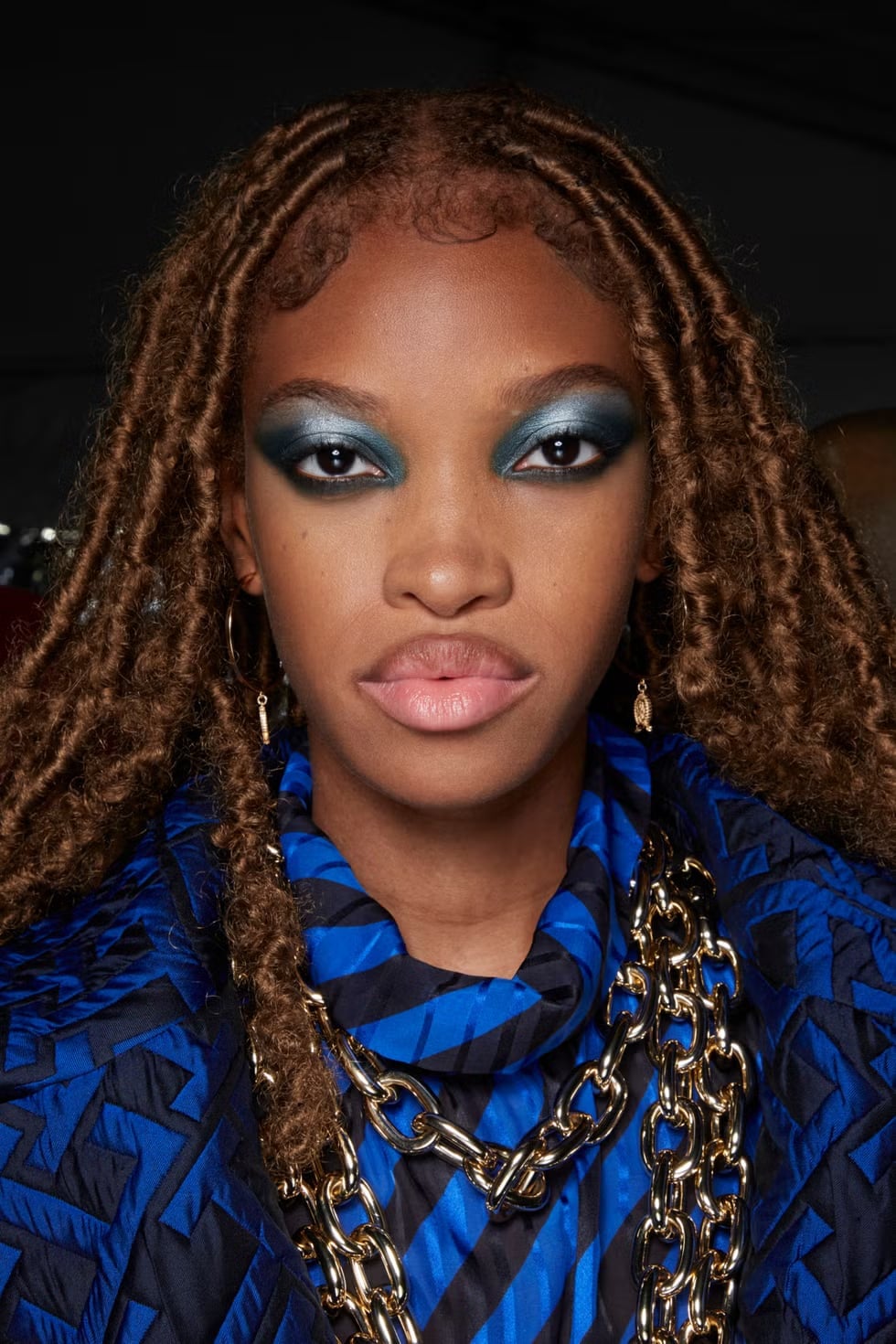 Voluminous Mid-Back Dark Brown Locs — Simple Locs Hair