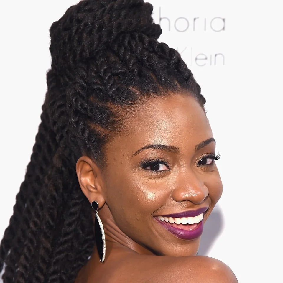 High Ponytail Thick Wavy Twists — Simple Marley Twists Hairstyles